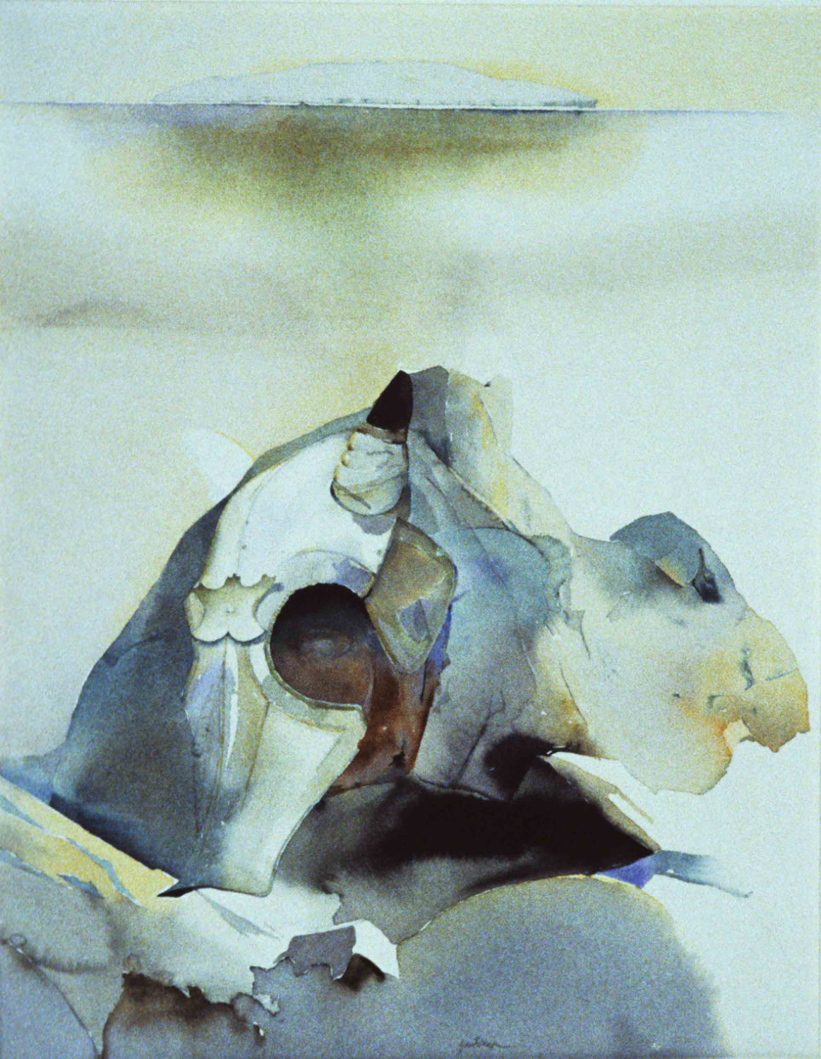 Metamorfose, Akvarell 61x49 cm